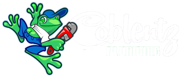 Coblentz Plumbing Solutions white logo