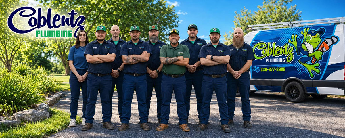 The Coblentz Crew! Professional plumbing solutions.